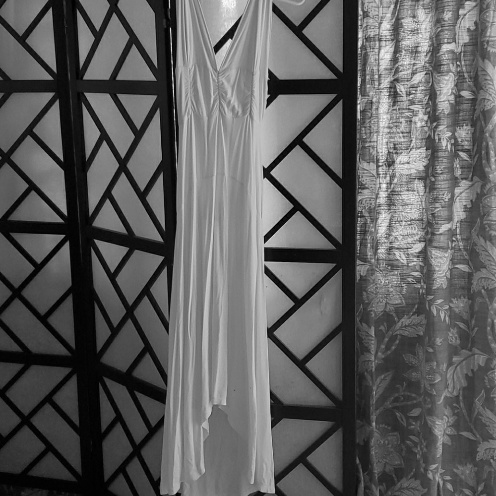 White sexy festival dress